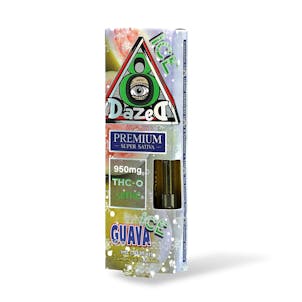 Photo of Guava Ice Delta 8 THC-O Vape Cartridge — 1 Gram
