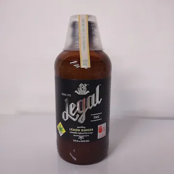 Photo of Legal Lemon Ginger Sparkling Tonic 100mg