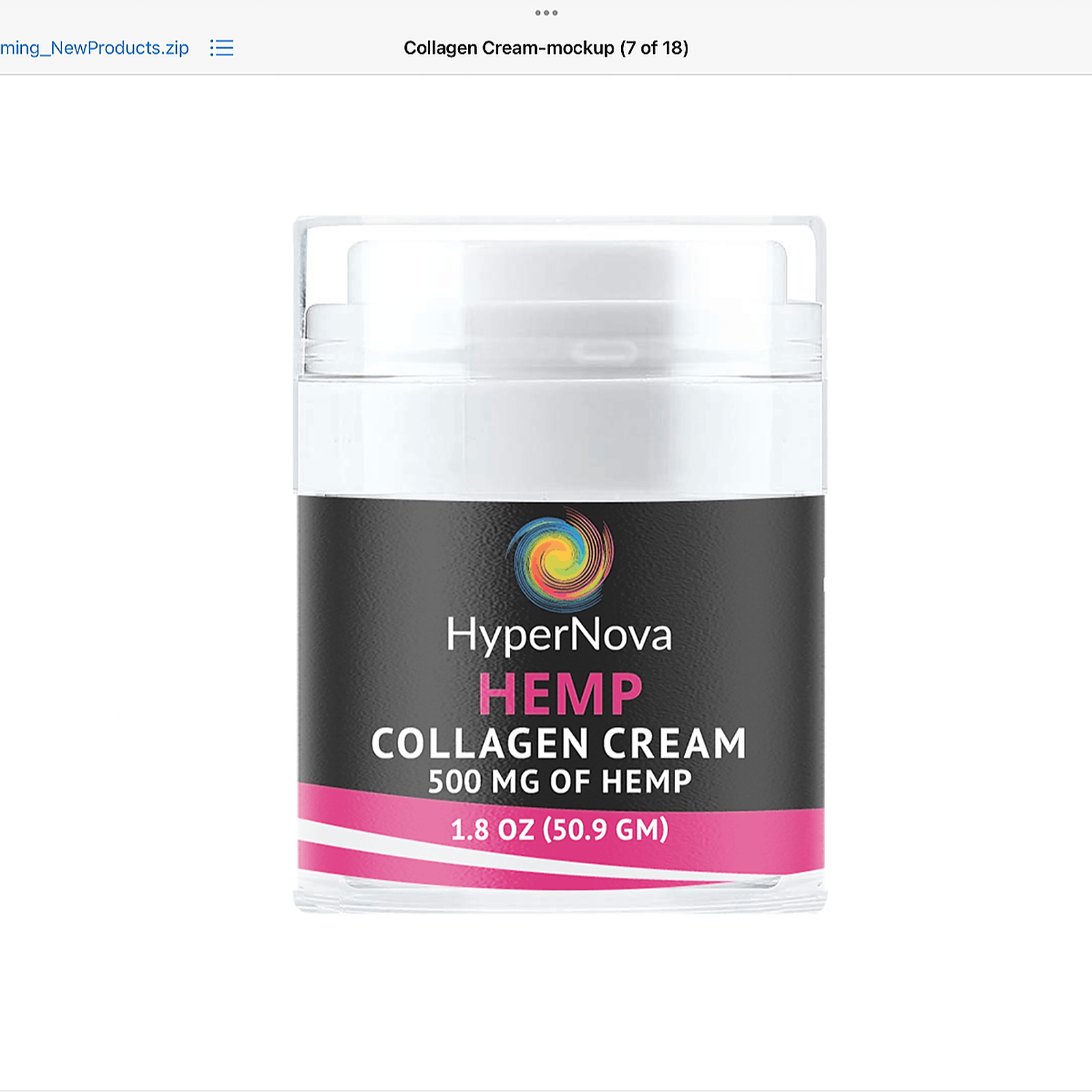 HypernovaCBD Collagen Boost Skin Renewal Anti Aging Niht Cream Leafly