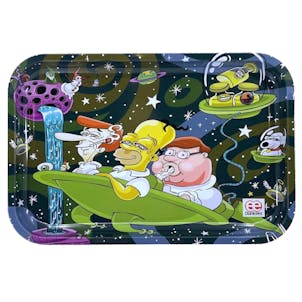 Photo of Dunkees Large Rolling Trays (13” x 9”) - Multiple Designs!