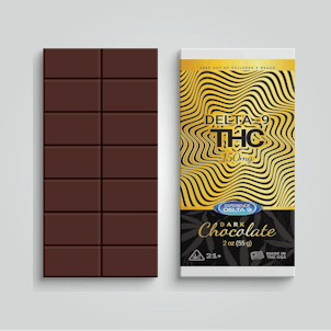 Photo of Delta 9 THC Dark Chocolate Bar 150mg