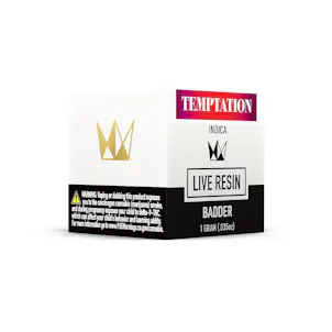 Photo of Temptation Live Resin Badder