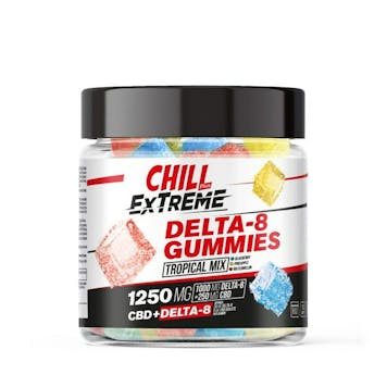 Photo of CHILL PLUS - Delta-8 & CBD Extreme Gummies - Tropical Mix - 1250mg