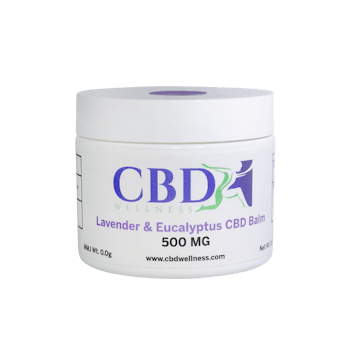 Photo of CBD Wellness 2oz 500mg Lavender & Eucalyptus Balm