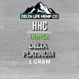 Product image for Delta Platinum HHC 1 Gram Indica Disposable