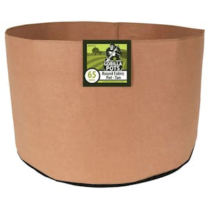 Photo of Hydrobuilder Gorilla Pots 65 Gallon Fabric Pot, Tan