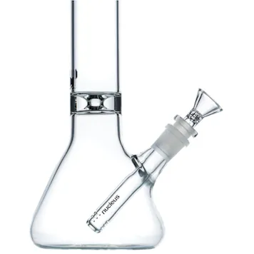 Photo of Nucleus Glass | 14" Classic Beaker Bong w/ Donut Style Ice Catcher