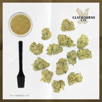 Photo of LarryMo (3.5g) + Kief (1g)