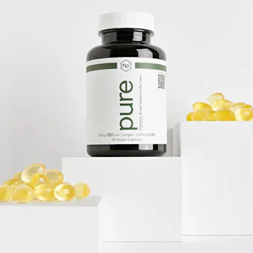 Photo of Pure CBD Capsules - Vegan Certified
