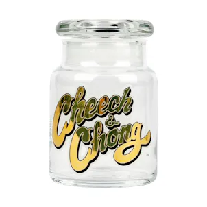 Photo of "Gold Script" Pop-Top Jar