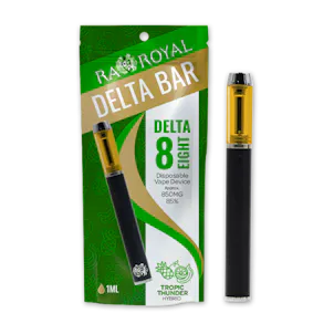 Photo of R.A. Royal Delta-8 Vape Pen: Tropic Thunder (Hybrid)