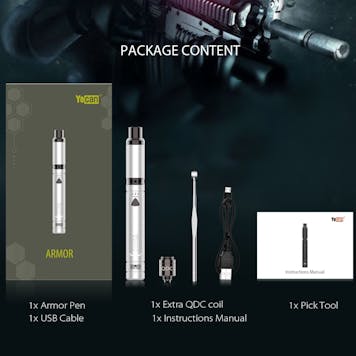 Photo of Yocan Armor Vaporizer Pen Black Version