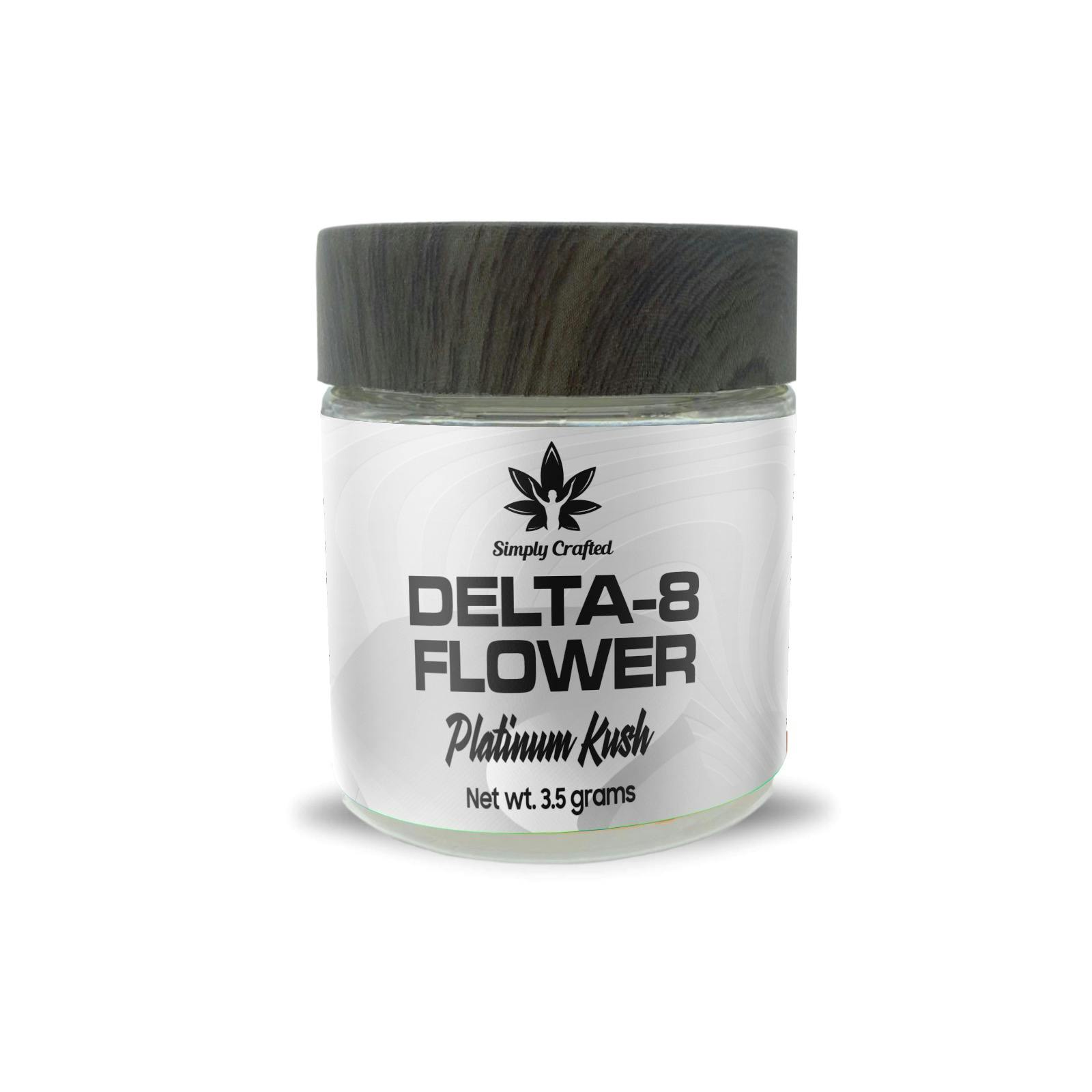 Simply Crafted Free Shipping Save 25 With Code Leafly Platinum Kush Delta 8 Thc Flower 1641