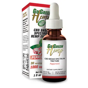 Photo of GoGreen Hemp™ Peppermint CBD Cannabinoids 1000mg