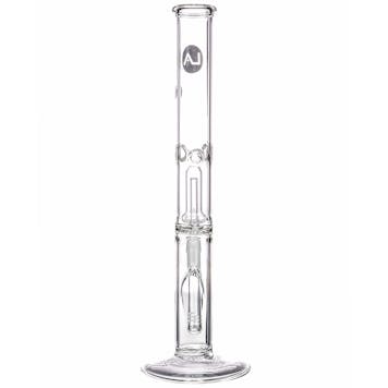 Photo of LA Pipes 12” Single Showerhead Perc Straight Tube Bong