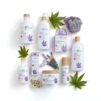 Photo of Be Calm 12oz Hemp Shower & Bubbles