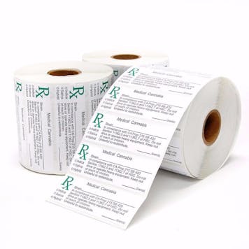 Photo of Generic Medical Labels-Rx - Marijuana Cannabis Labels