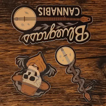 Photo of Bluegrass Cannabis Assorted Sticker Pack