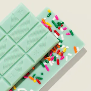 Photo of 5mg Kiva 'Birthday Cake' White Chocolate Bar 100mg THC total