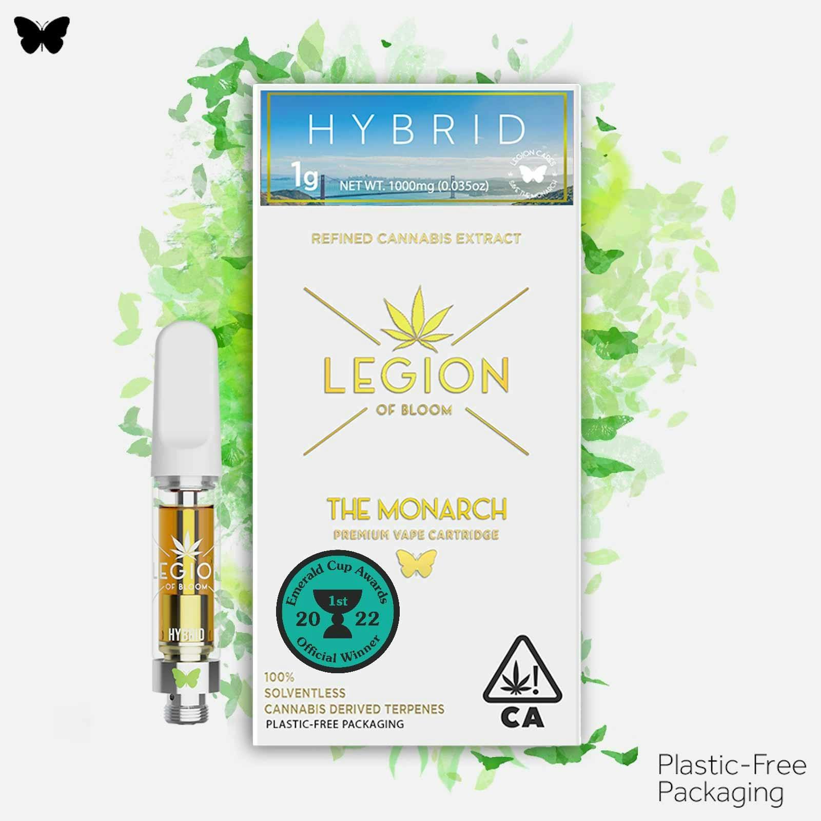 Legion of Bloom Monarch Apples and Bananas 1 Gram Cartridge Leafly