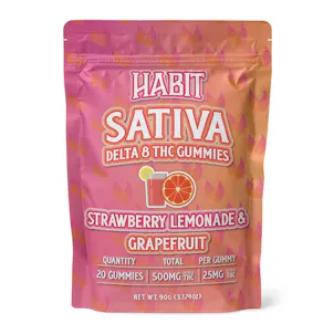 Photo of Habit Sativa Delta-8 Gummies | 20 Count