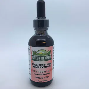 Photo of Green Remedy 3000mg Full Spectrum Hemp CBD Extract – Peppermint
