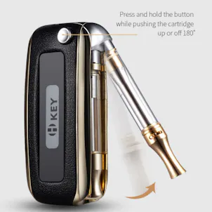 Photo of Black H-Key Mini Box Battery 650mah Vape Variable Voltage