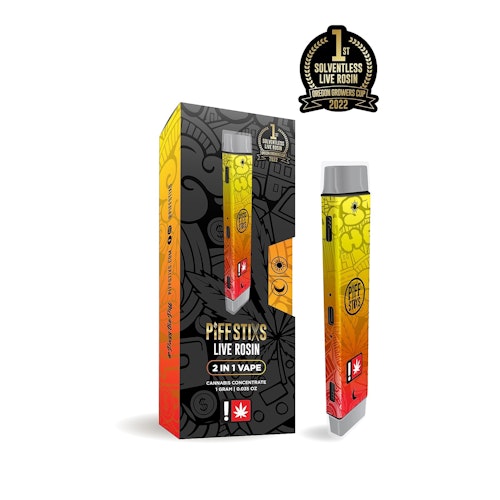 Piff Stixs: 2 in 1 Vape: CHEETOS (SATIVA) BANANA PUNCH (INDICA) | Leafly