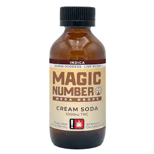 Photo of Cream Soda Indica Mega Drops - Live Rosin 1000mg