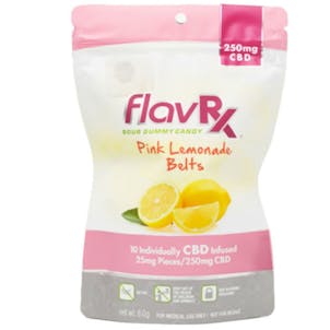 Photo of CBD Pink Lemonade Belts 250mg