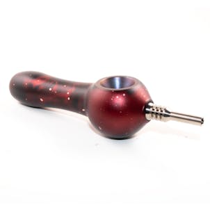 Photo of Smoking Pipe Red Cosmic Space Matte Finish