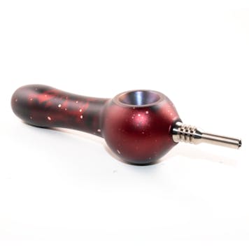 Photo of Smoking Pipe Red Cosmic Space Matte Finish