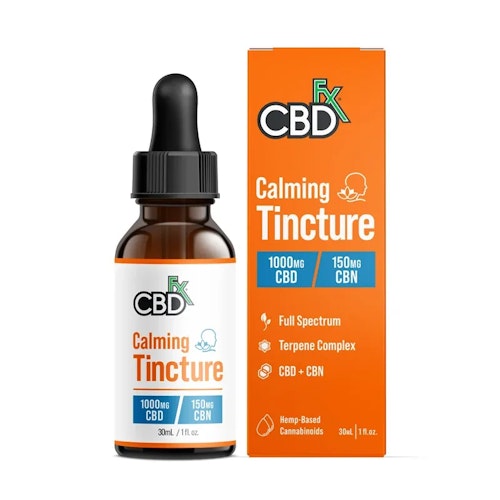 CBDfx: CBD + CBN Oil Calming Tincture (500-6000mg) | Leafly