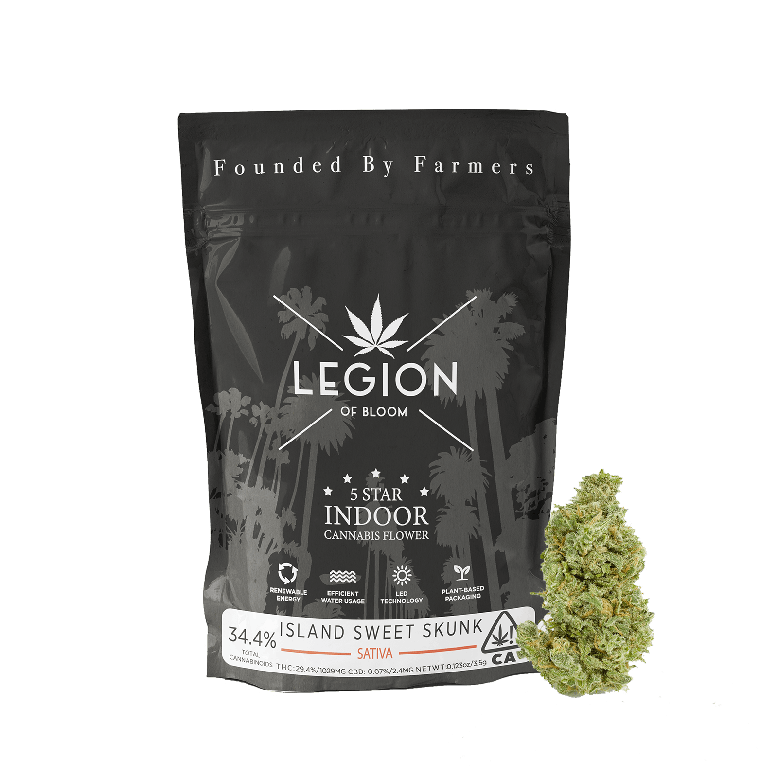 Legion of Bloom 5 Star Flower Island Sweet Skunk Leafly
