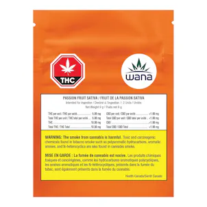 Photo of Wana Sour Gummies Passion Fruit Sativa