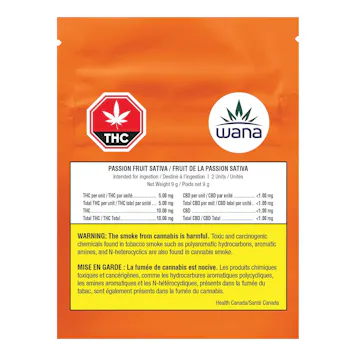 Photo of Wana Sour Gummies Passion Fruit Sativa