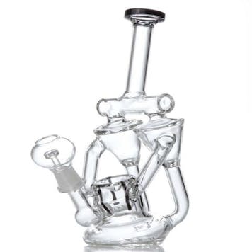 Photo of 8.5" Twincycler Dual Chamber Inline Perc Recycler