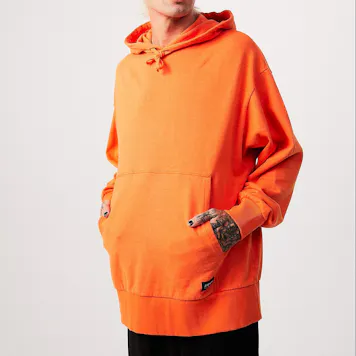 Photo of Afends Mens All Day - THC Essential - Hemp Hoodie - Sunset