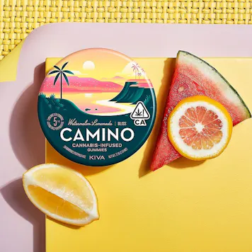 Photo of 5mg Camino 'Bliss' Watermelon Lemonade Gummies 100mg THC total