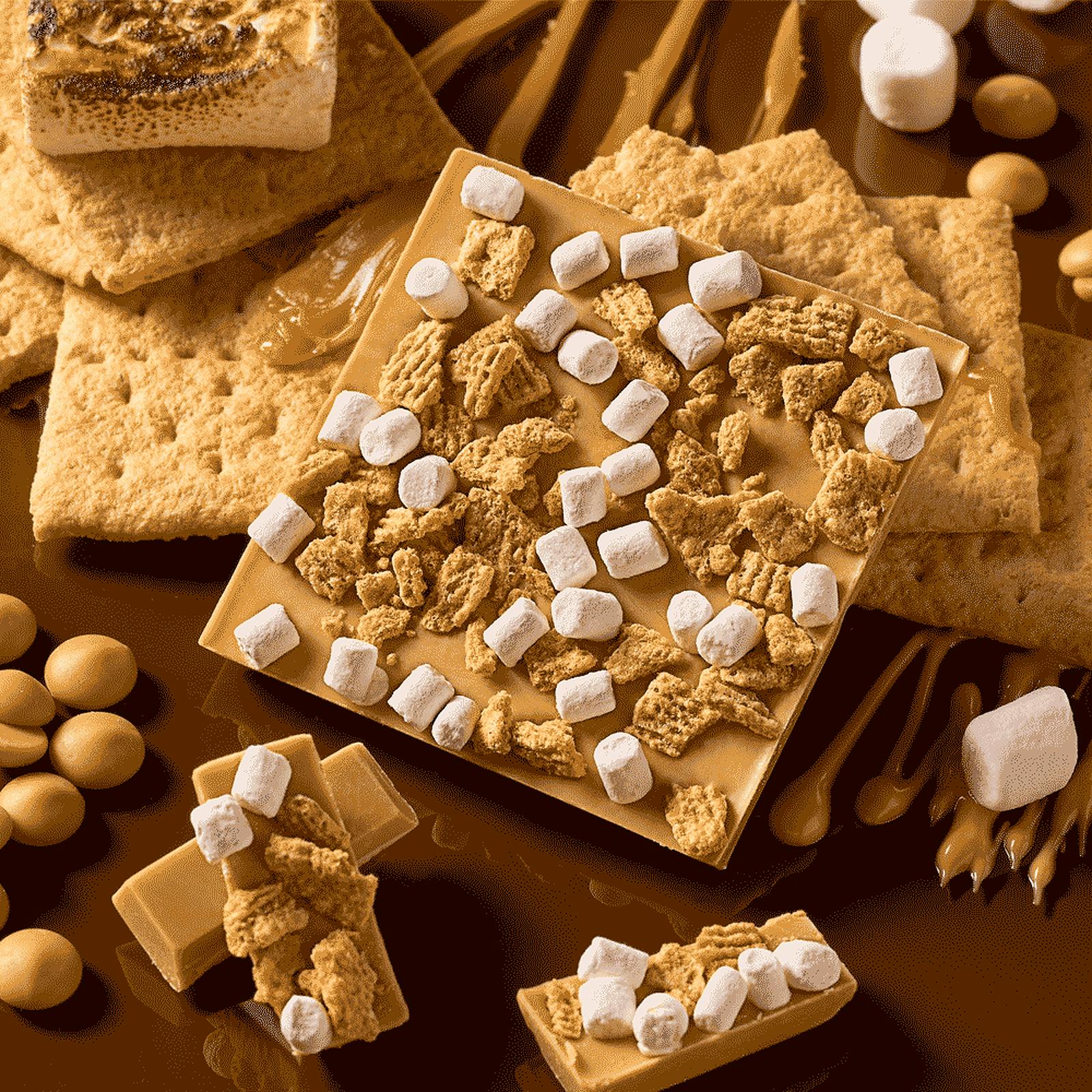 Mindy's Edibles Caramelized Chocolate Marshmallow Graham Leafly