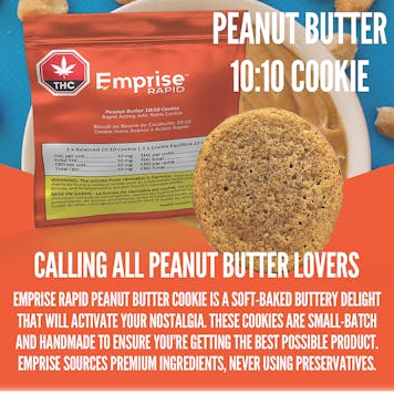 Photo of Peanut Butter 10:10 Rapid Acting Balanced Cookie