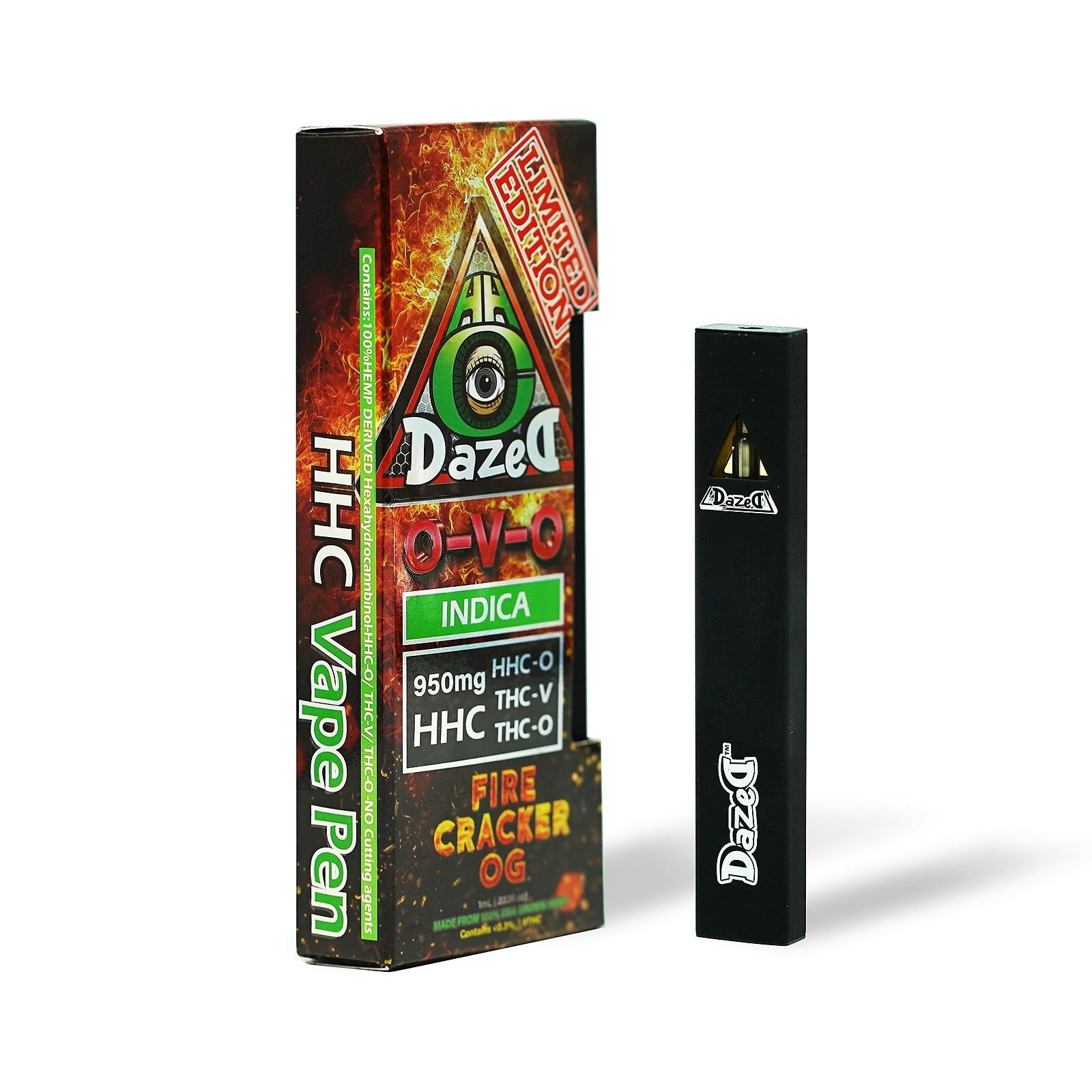 Dazed8 Fire Cracker Og Hhc O Thcv Thc O Disposable — 1 Gram Leafly 5793