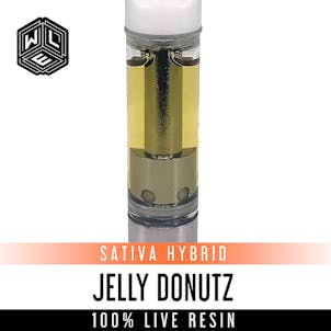 Photo of Jelly Donutz 100% Live Resin Cartridge 1 Gram