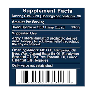 Photo of Potter Targeted Effects CBD Transdermal Relief Lotion | Broad Spectrum | 500mg