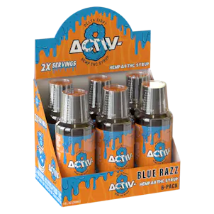 Photo of Blue Razz - Syrup 6 Pack