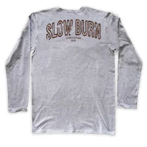 Photo of H.S. LEAF / SLOW BURN , UNISEX LONG SLEEVE CREW NECK TEE