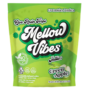 Photo of Mellow Vibes Jellies Green Apple 10 Pack 100mg