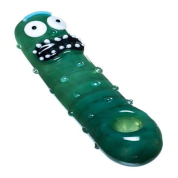 Photo of 5" Pickle Rick Spoon Pipe