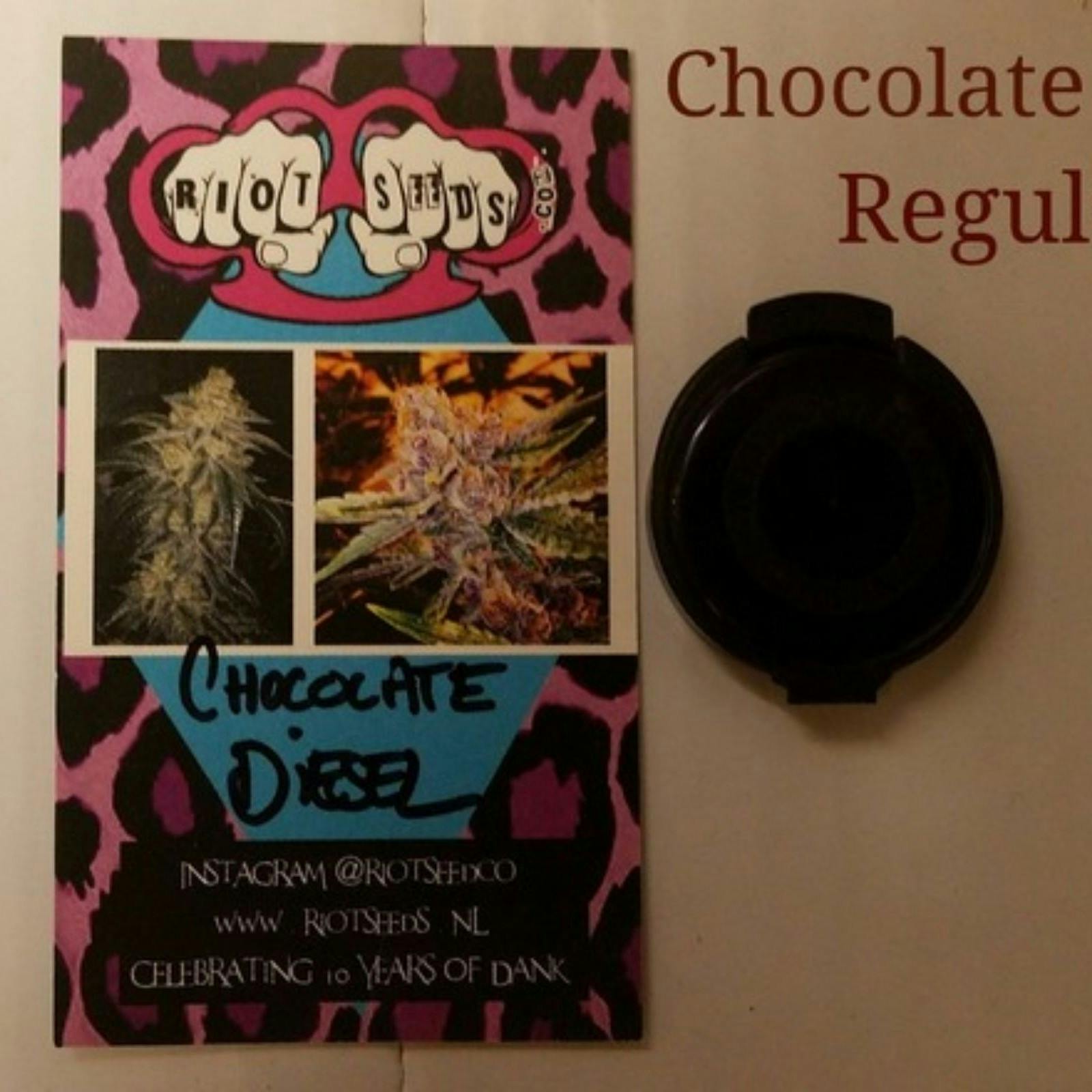 Strainly Riot Seeds Co Chocolate Diesel seeds Leafly