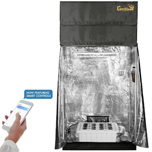 Photo of SuperRoom 2′ x 4′ Smart Grow Tent Package